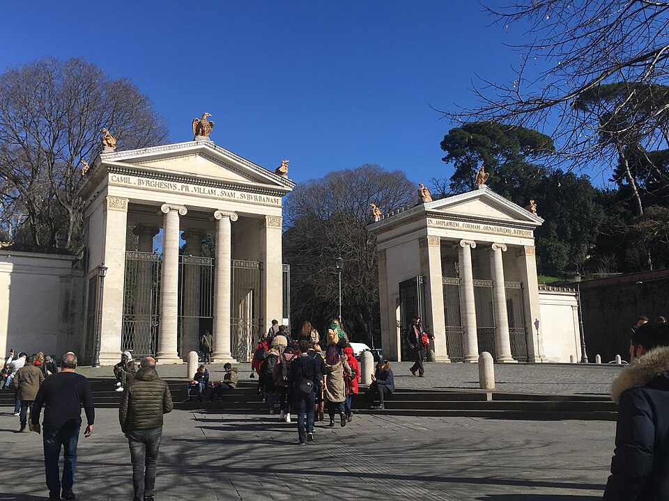 Villa Borghese gardens